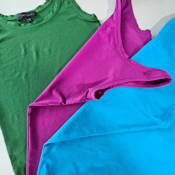 Tank Top Bundle Karen Kane Size M Colors Green,Blue, Pink - Picture 4 of 10